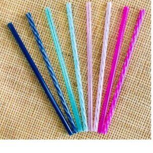 BNWT Ello 8pk Plastic Straws (OS)